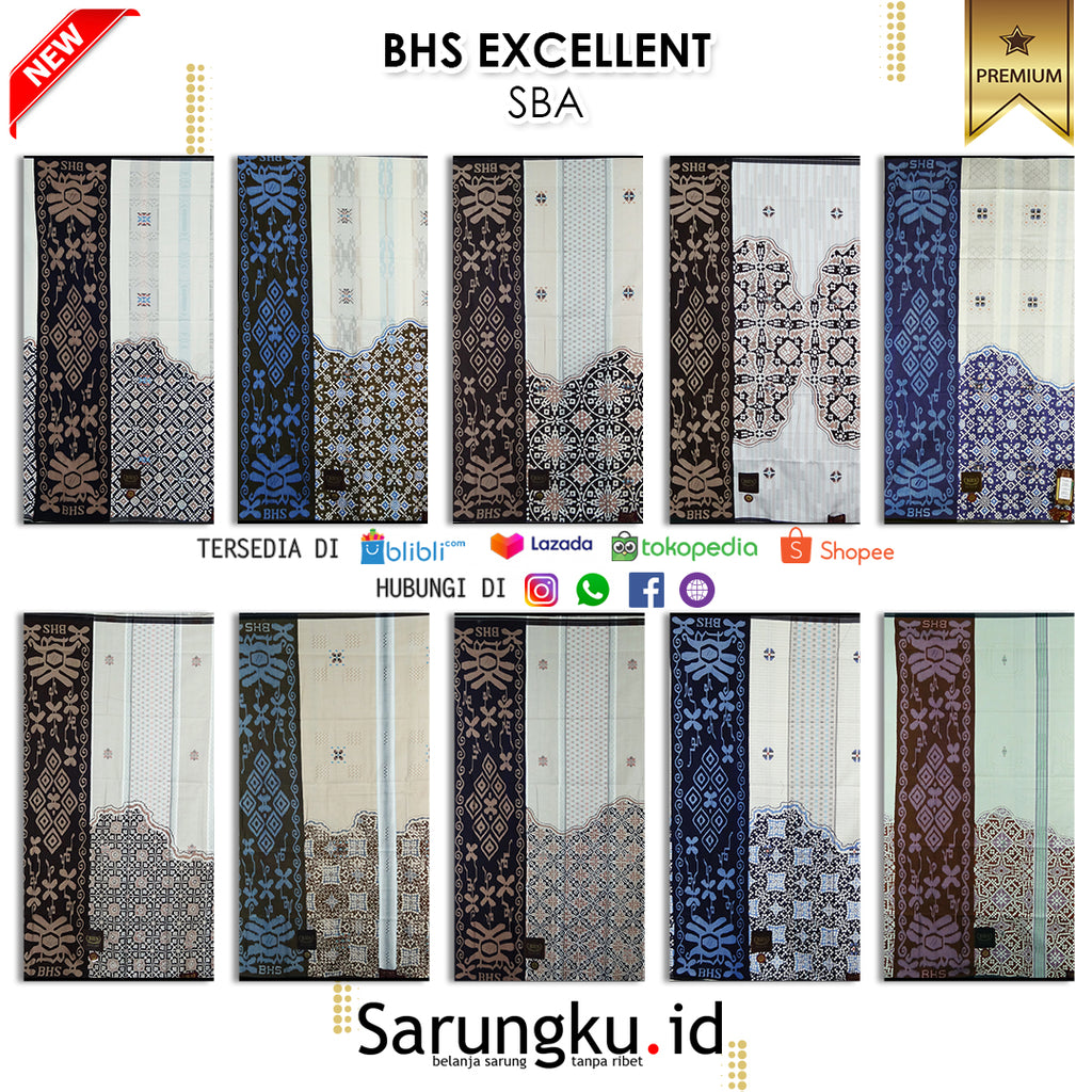SARUNG BHS EXCELLENT SBA ECER/GROSIR 10-PCS