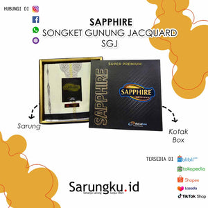 SARUNG SAPPHIRE SGJ ECER/ GROSIR 10-PCS