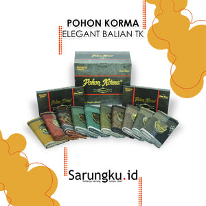 SARUNG POHON KORMA ELEGANT MOTIF BALIAN TK  ECER/GROSIR 10-PCS