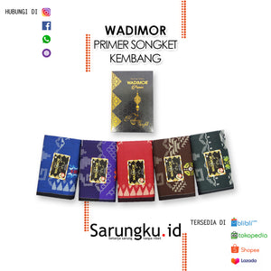 SARUNG WADIMOR PRIMER SONGKET KEMBANG ECER/GROSIR-10PCS