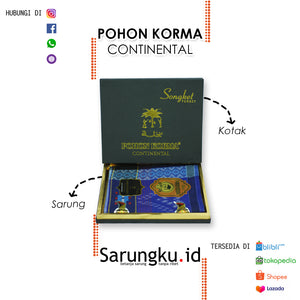 SARUNG POHON KORMA CONTINENTAL  ECER/GROSIR 10-PCS