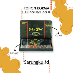 SARUNG POHON KORMA ELEGANT MOTIF BALIAN TK  ECER/GROSIR 10-PCS