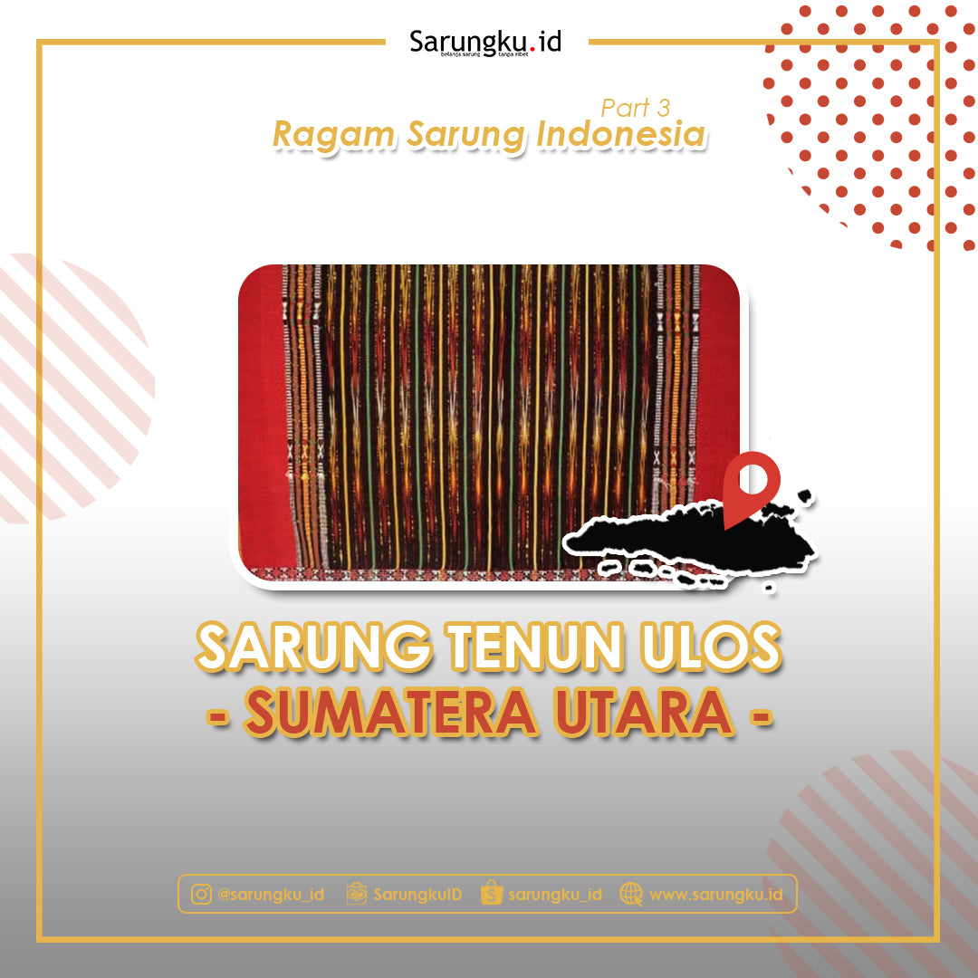 Sarung Tenun Ulos Sumatera Utara