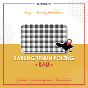 Sarung Tenun Poleng Bali