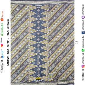 SARUNG WADIOR JAWA BATIK MOTIF SONO KEMBANG ECER/GROSIR 10PCS