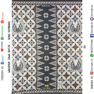 SARUNG WADIOR JAWA BATIK MOTIF SONO KEMBANG ECER/GROSIR 10PCS