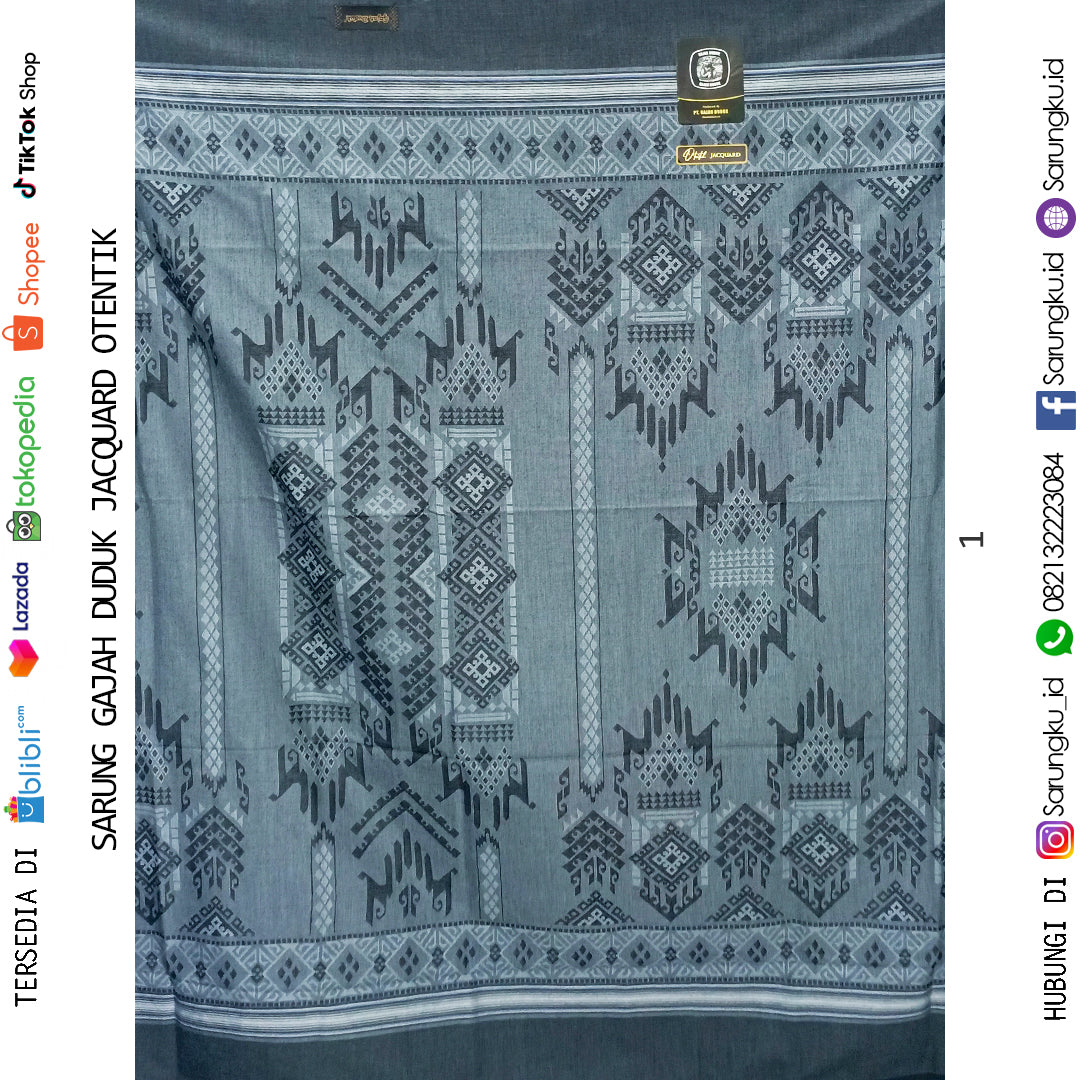 SARUNG GAJAH DUDUK OUTENTIK ECER/GROSIR10PCS