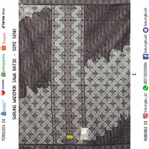 SARUNG WADIMOR JAWA BATIK MOTIF SEMI SENO ECER/GROSIR 10PCS