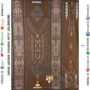 SARUNG WADIMOR PASUNDAN MOTIF GALUNGGUNG