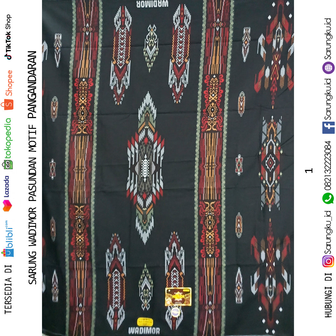 SARUNG WADIMOR MOTIF PANGANDARAN