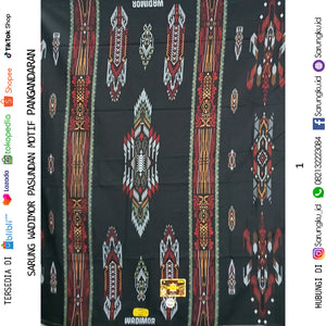 SARUNG WADIMOR MOTIF PANGANDARAN