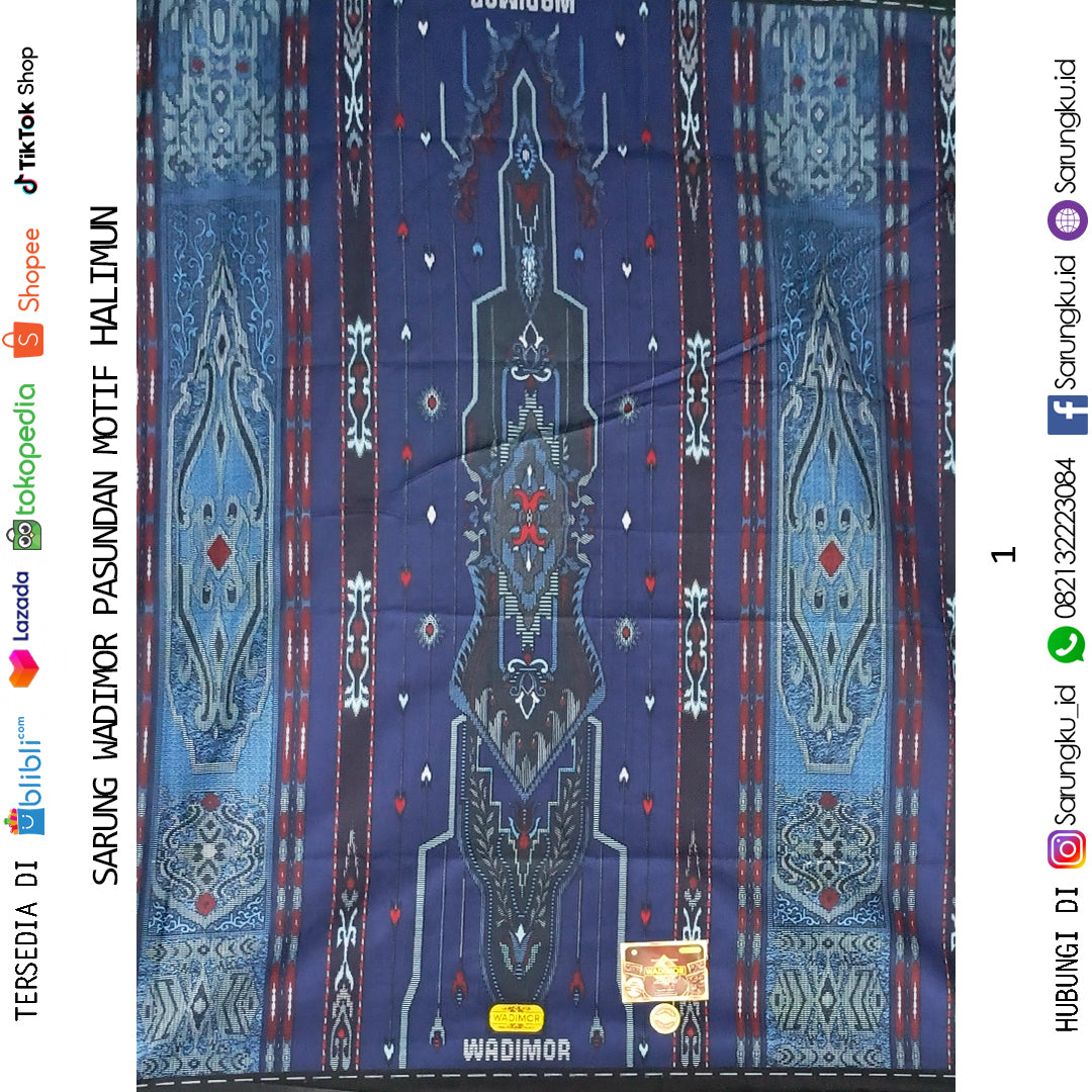 SARUNG WADIMOR PASUNDAN MOTIF HALIMUN