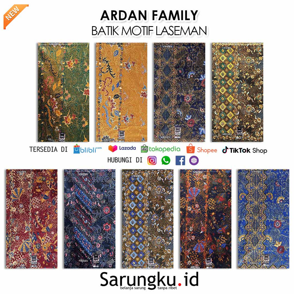 ARDAN FAMILY BATIK MOTIF LASEMAN