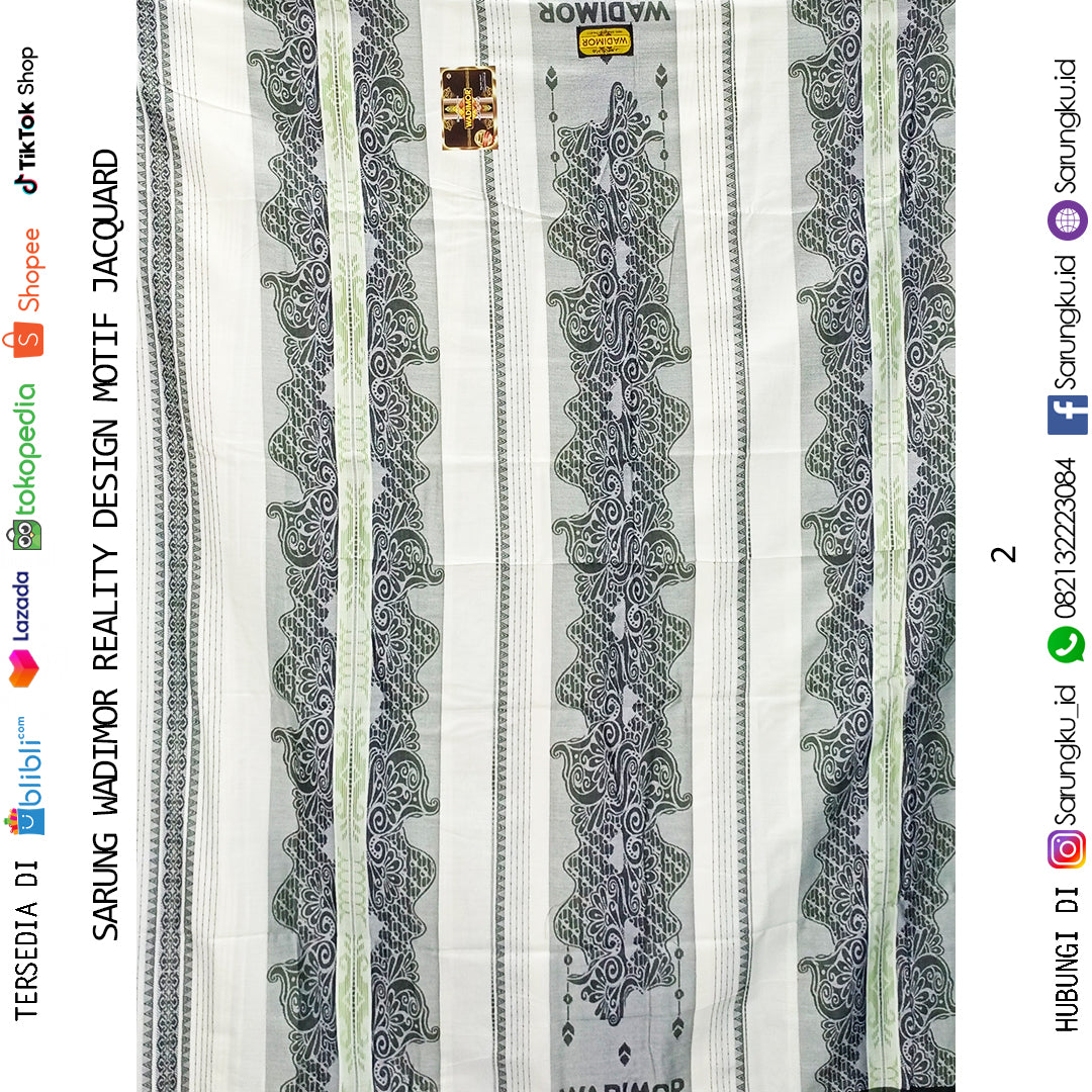 SARUNG WADIMOR REALITY MOITF JACQUARD