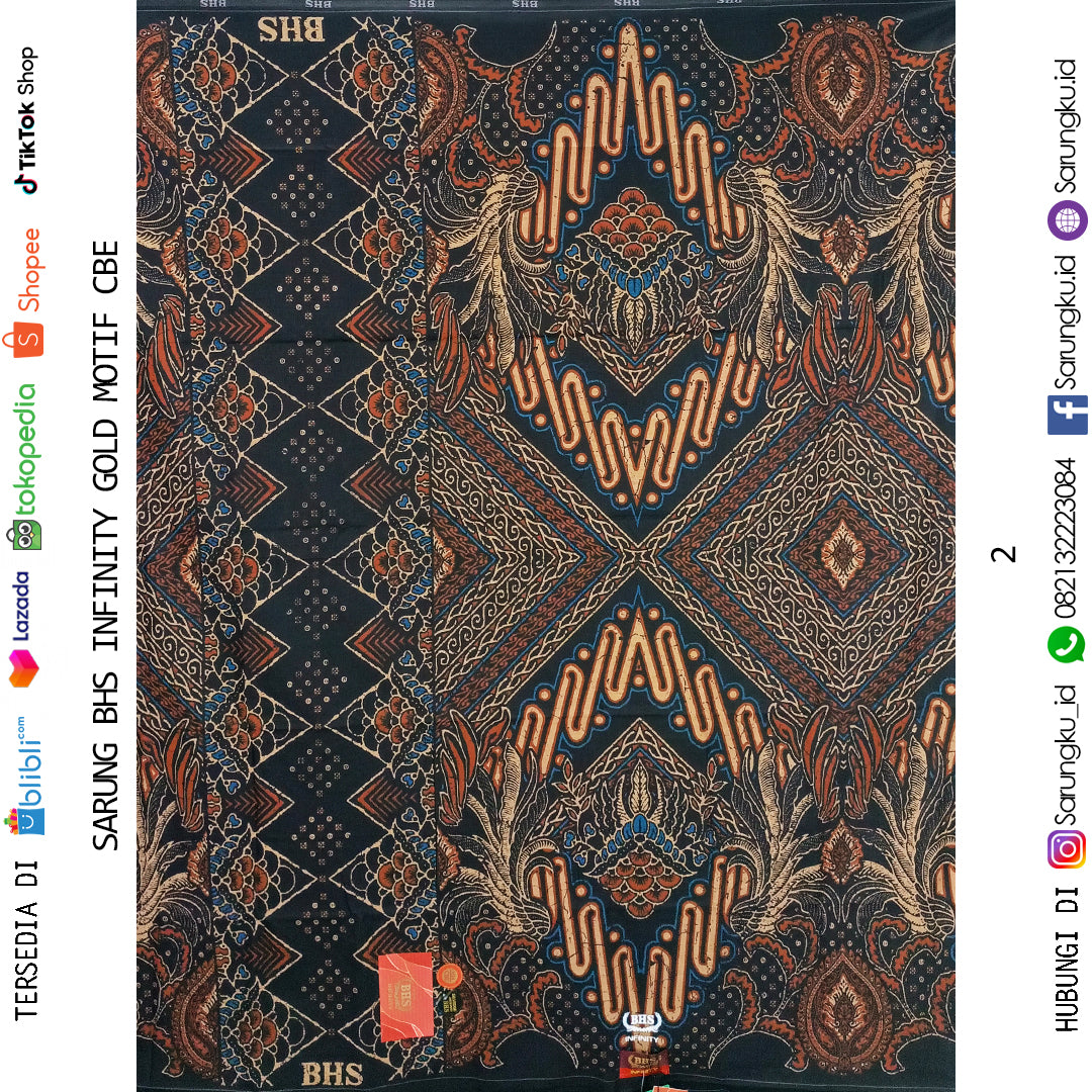 SARUNG BHS INFINITY MOTIF CBE