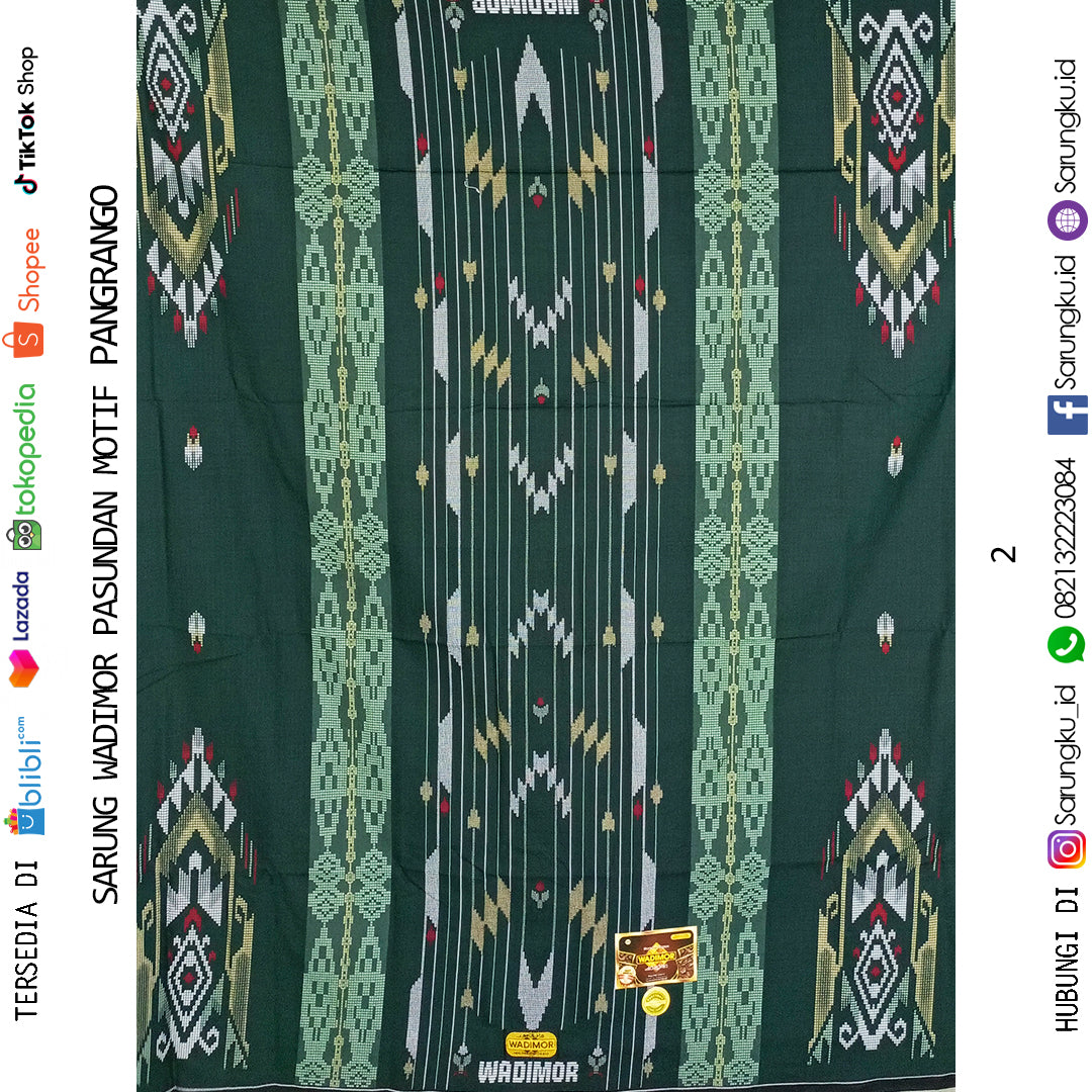 SARUNG WADIMOR PASUNDAN MOTIF PANGRANGO