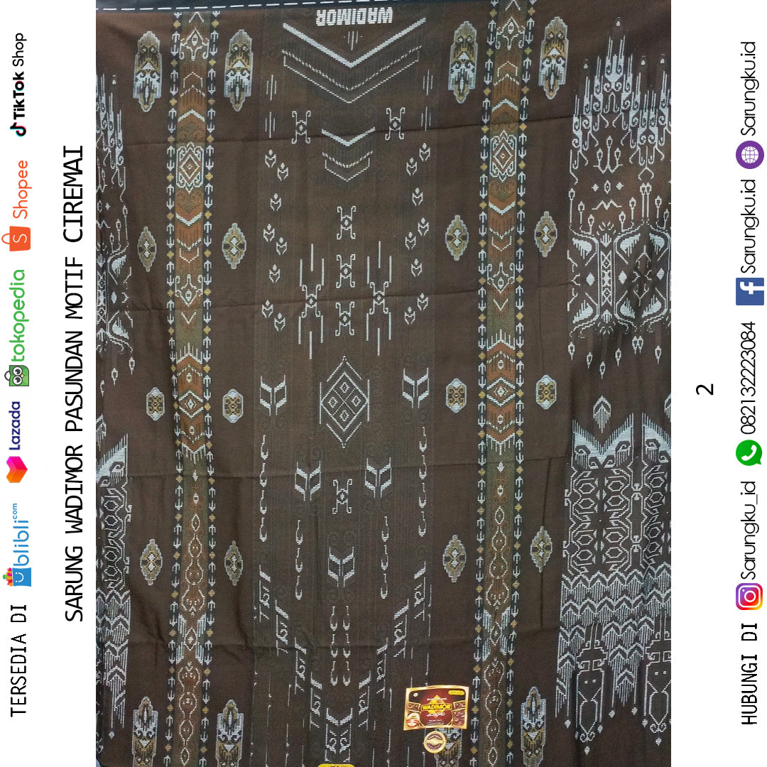 SARUNG WADIMOR PASUNDAN MOTIF CIREMAI