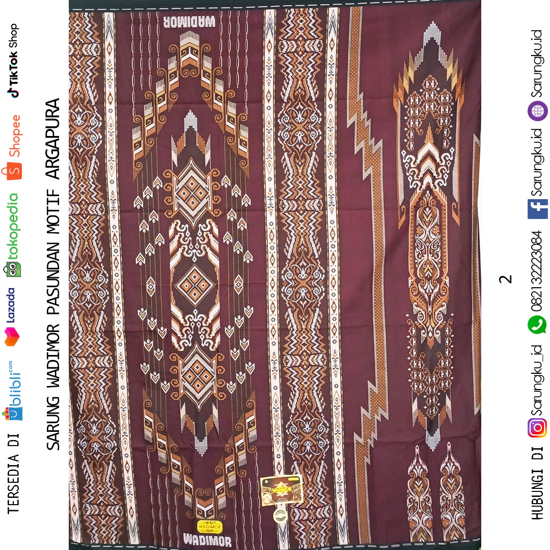 SARUNG WADIMOR PASUNDAN MOTIF ARGAPURA
