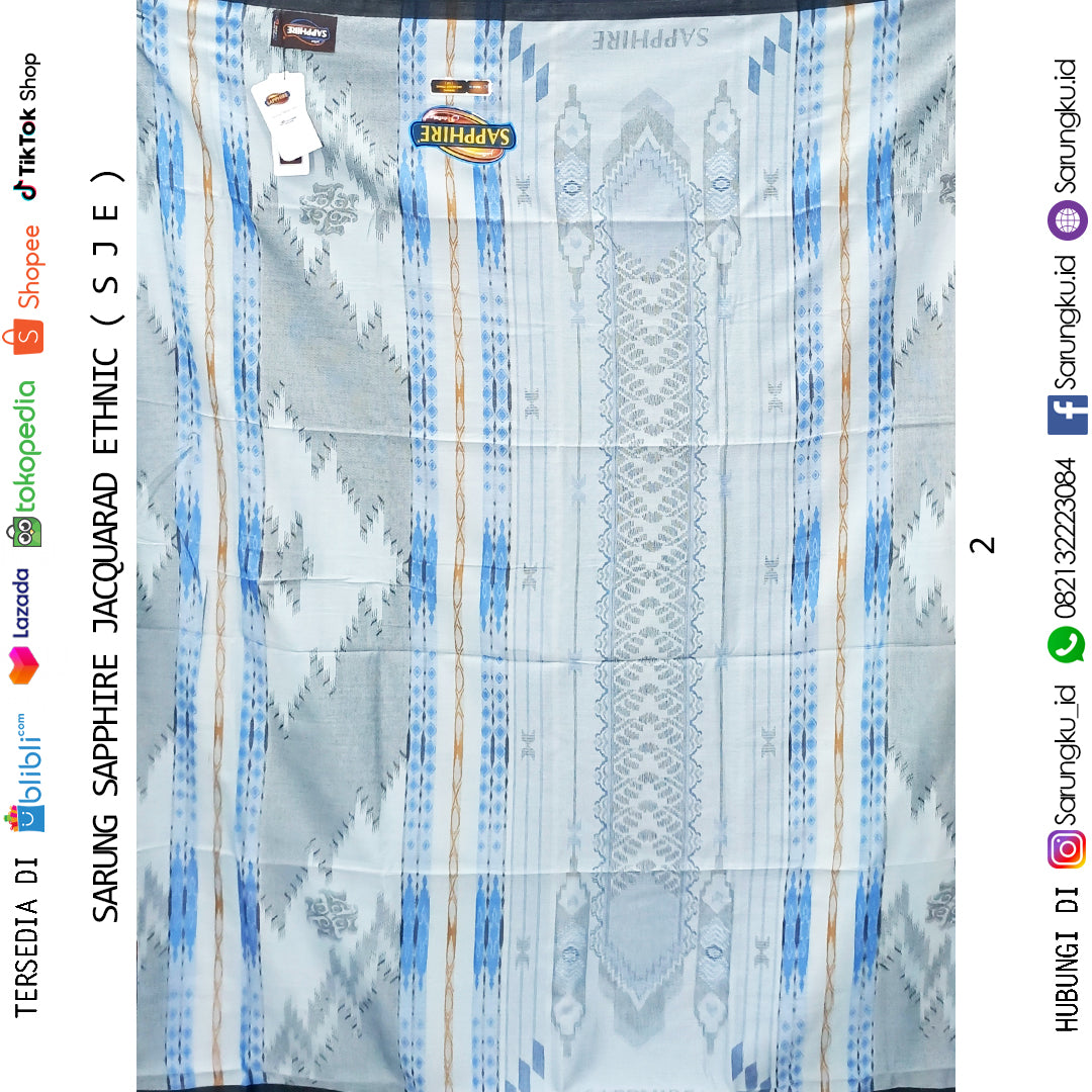 SARUNG SAPPHIRE SJE ECER/GROSIR 10PCS