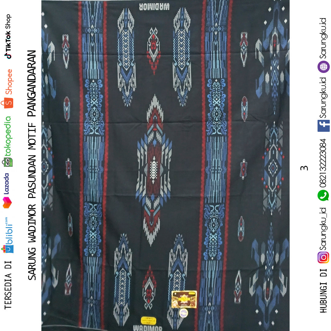 SARUNG WADIMOR MOTIF PANGANDARAN