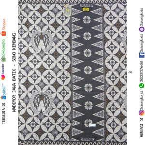 SARUNG WADIOR JAWA BATIK MOTIF SONO KEMBANG ECER/GROSIR 10PCS