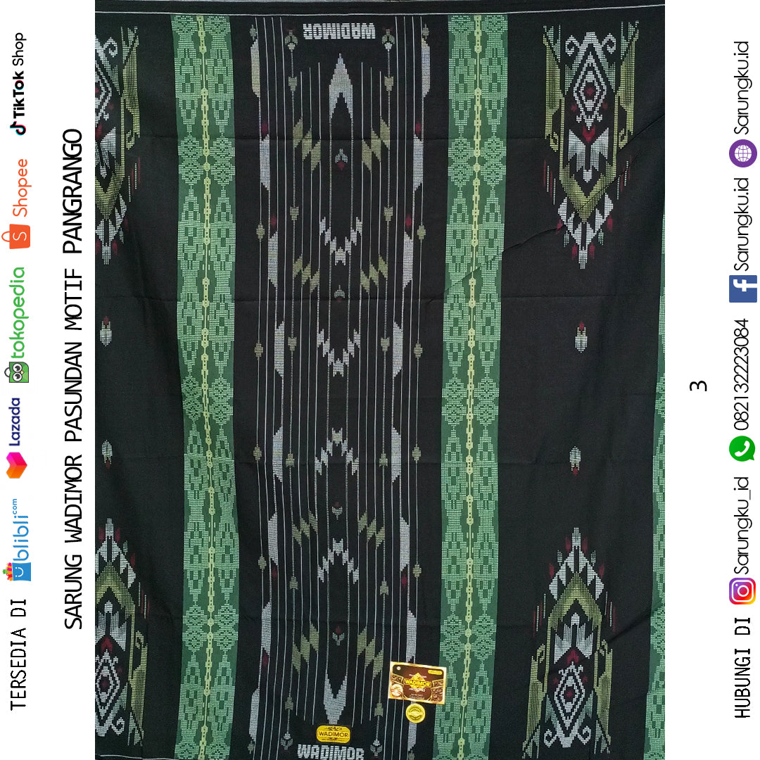 SARUNG WADIMOR PASUNDAN MOTIF PANGRANGO