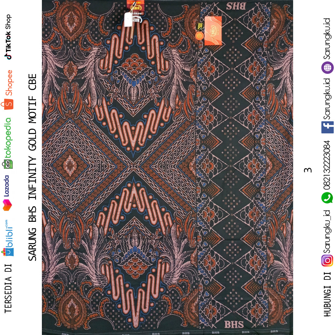 SARUNG BHS INFINITY MOTIF CBE