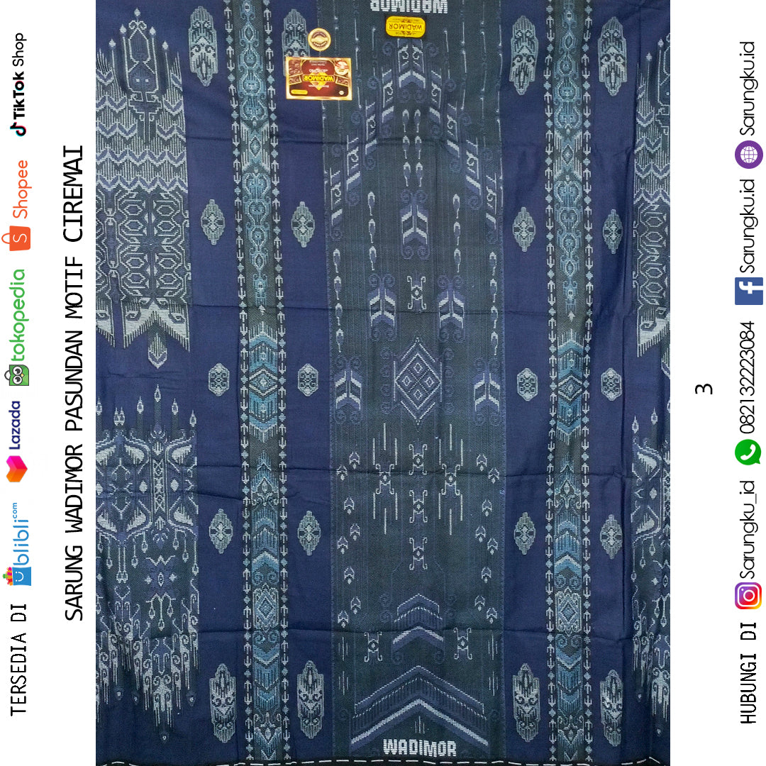 SARUNG WADIMOR PASUNDAN MOTIF CIREMAI
