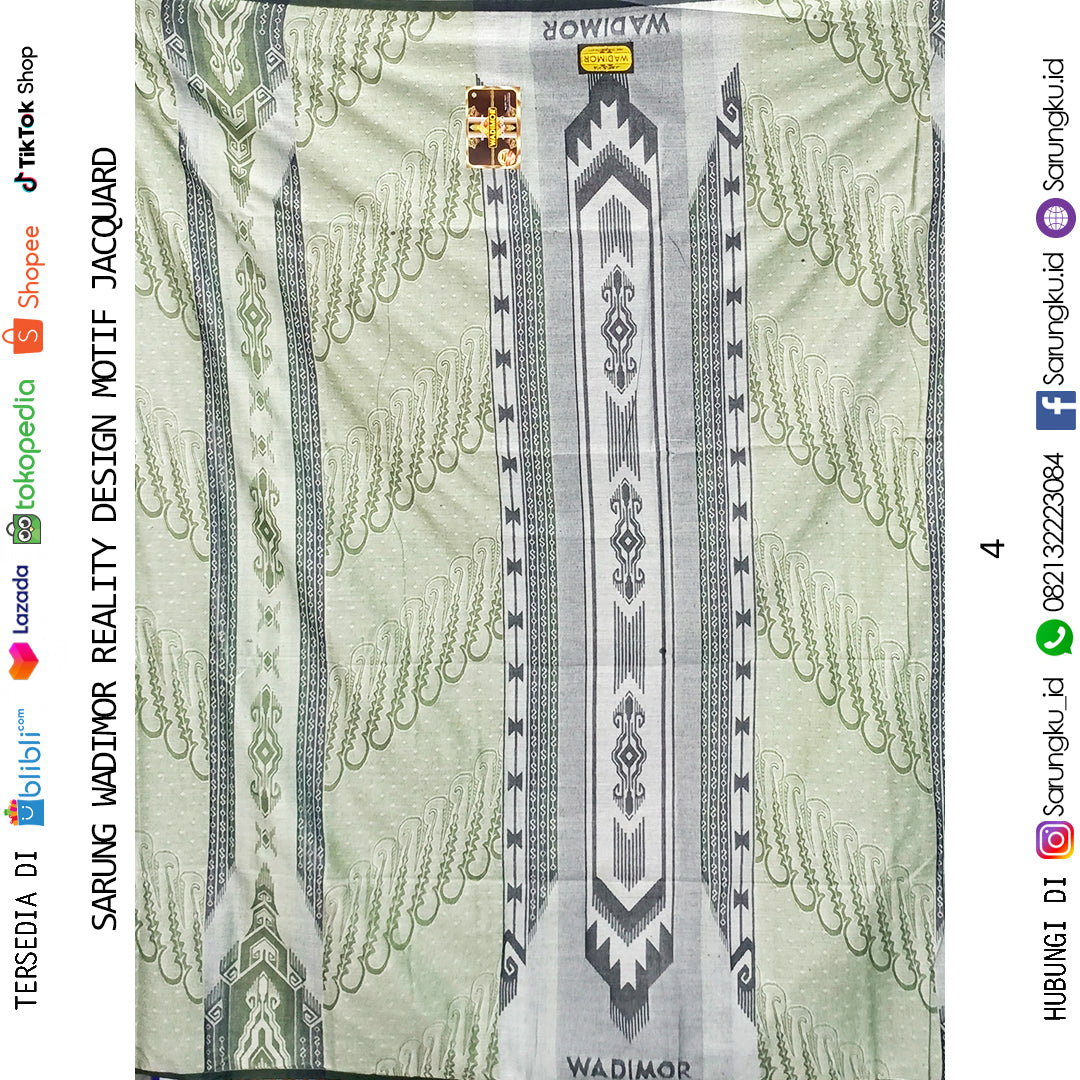 SARUNG WADIMOR REALITY MOITF JACQUARD