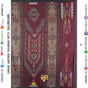 SARUNG WADIMOR PASUNDAN MOTIF GALUNGGUNG