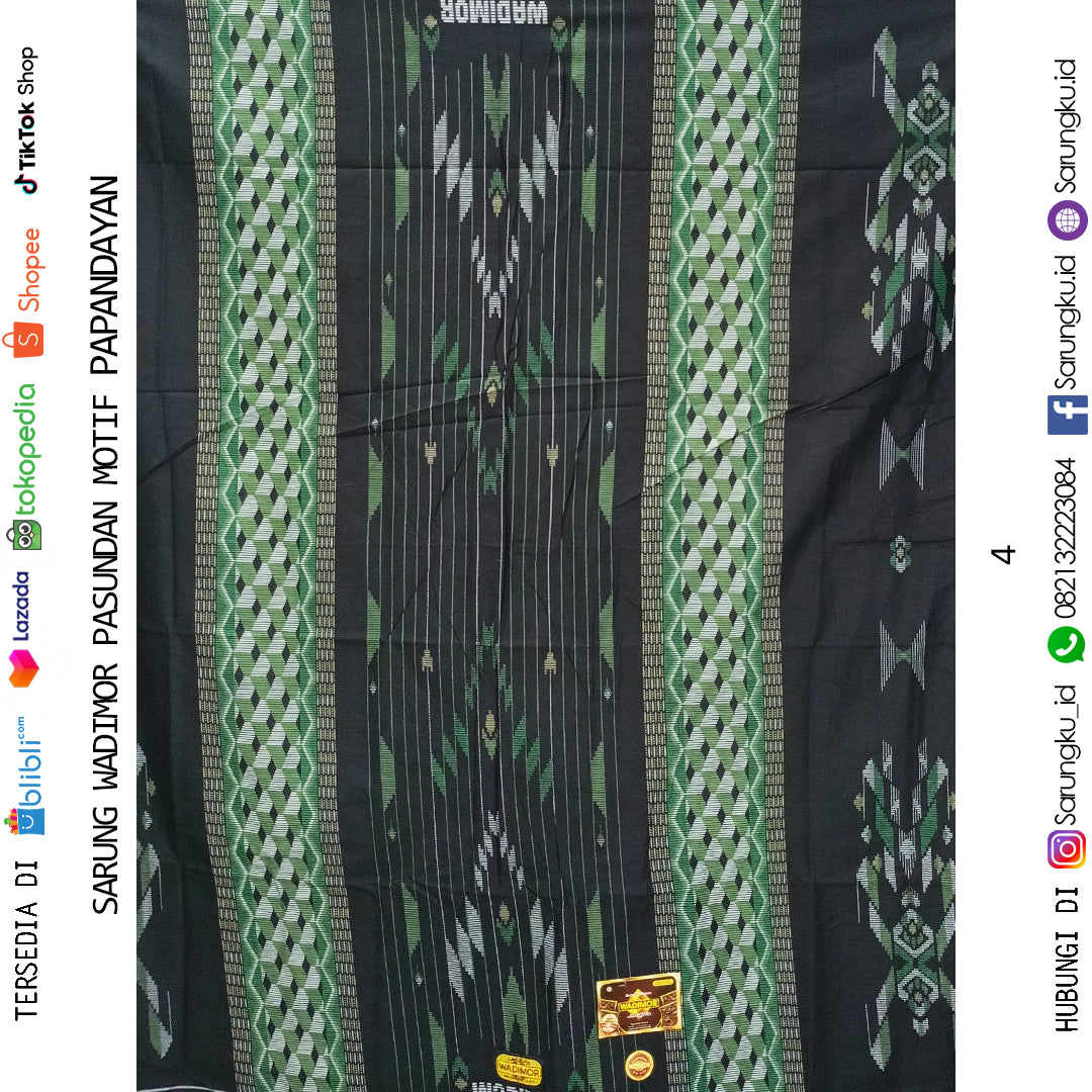 SARUNG WADIMOR PASUNDAN MOTIF PAPANDAYAN