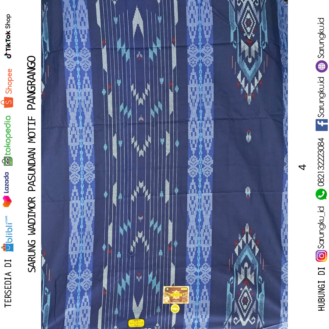 SARUNG WADIMOR PASUNDAN MOTIF PANGRANGO
