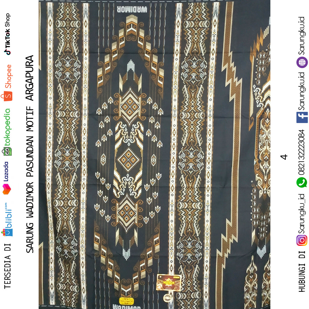 SARUNG WADIMOR PASUNDAN MOTIF ARGAPURA