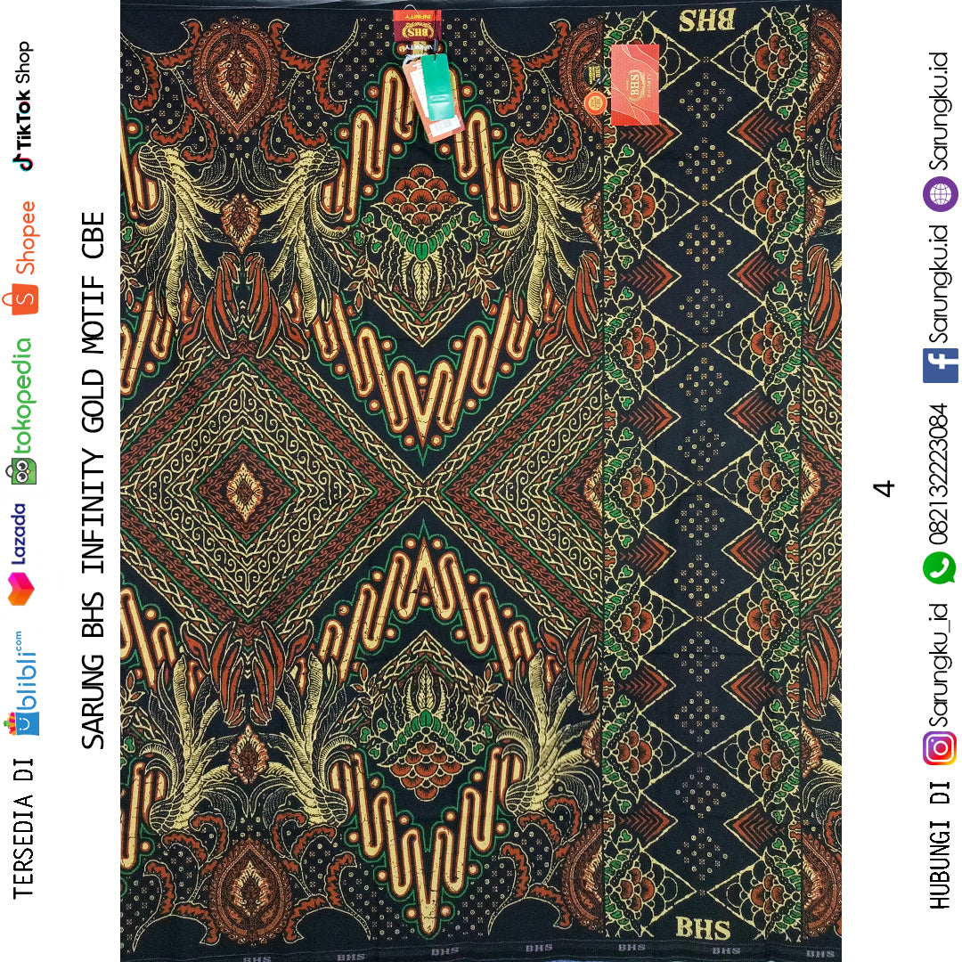 SARUNG BHS INFINITY MOTIF CBE