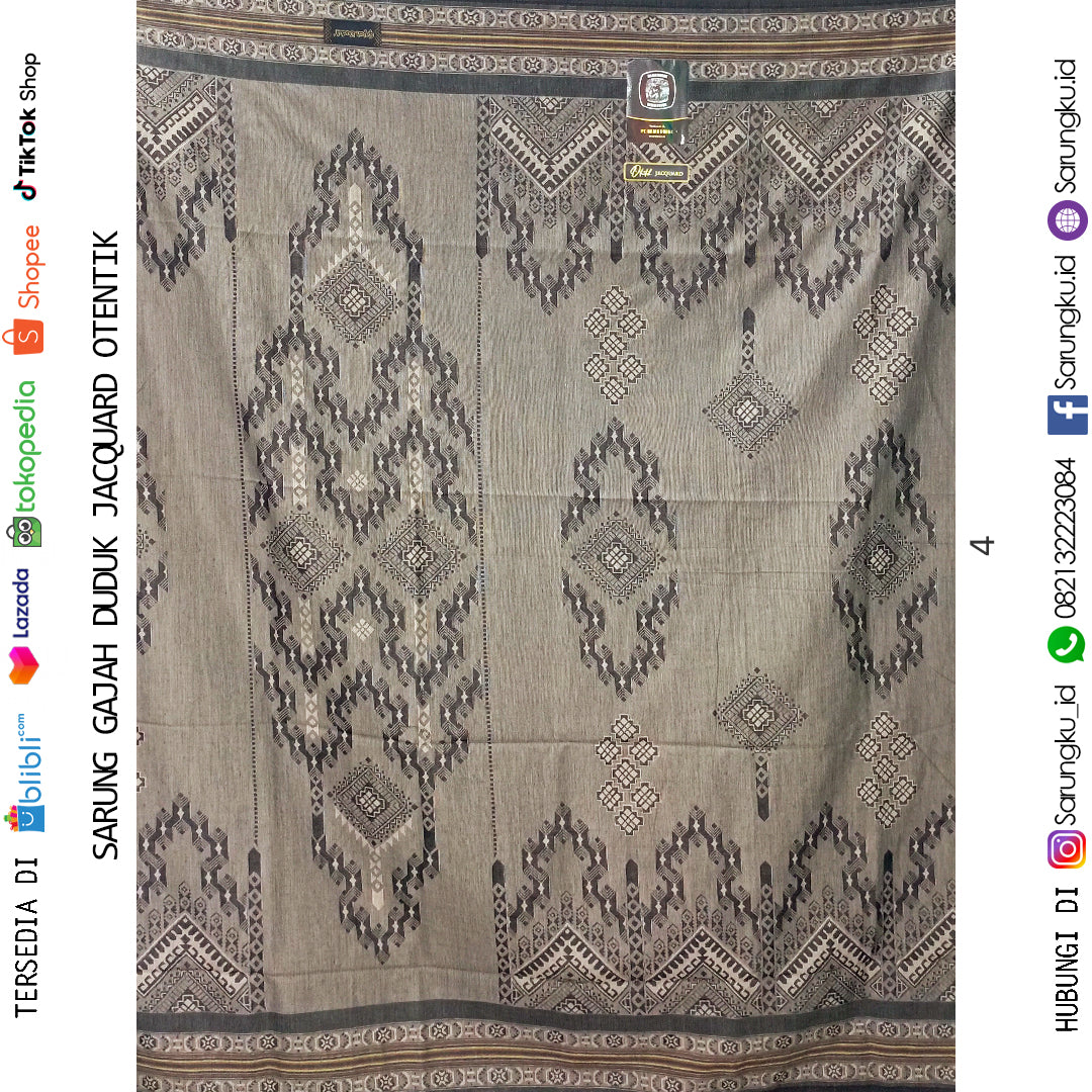 SARUNG GAJAH DUDUK OUTENTIK ECER/GROSIR10PCS