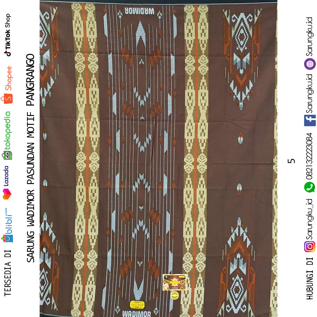 SARUNG WADIMOR PASUNDAN MOTIF PANGRANGO