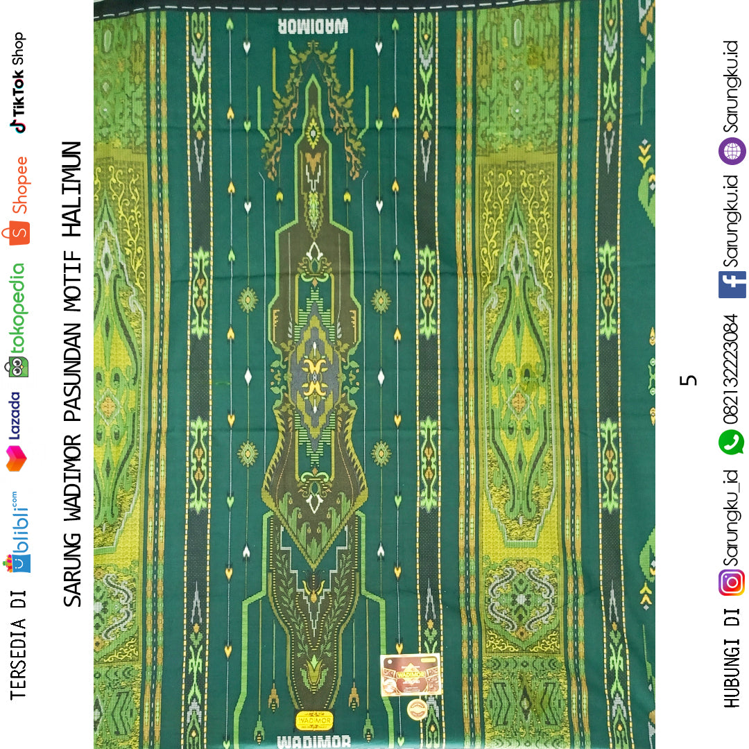 SARUNG WADIMOR PASUNDAN MOTIF HALIMUN