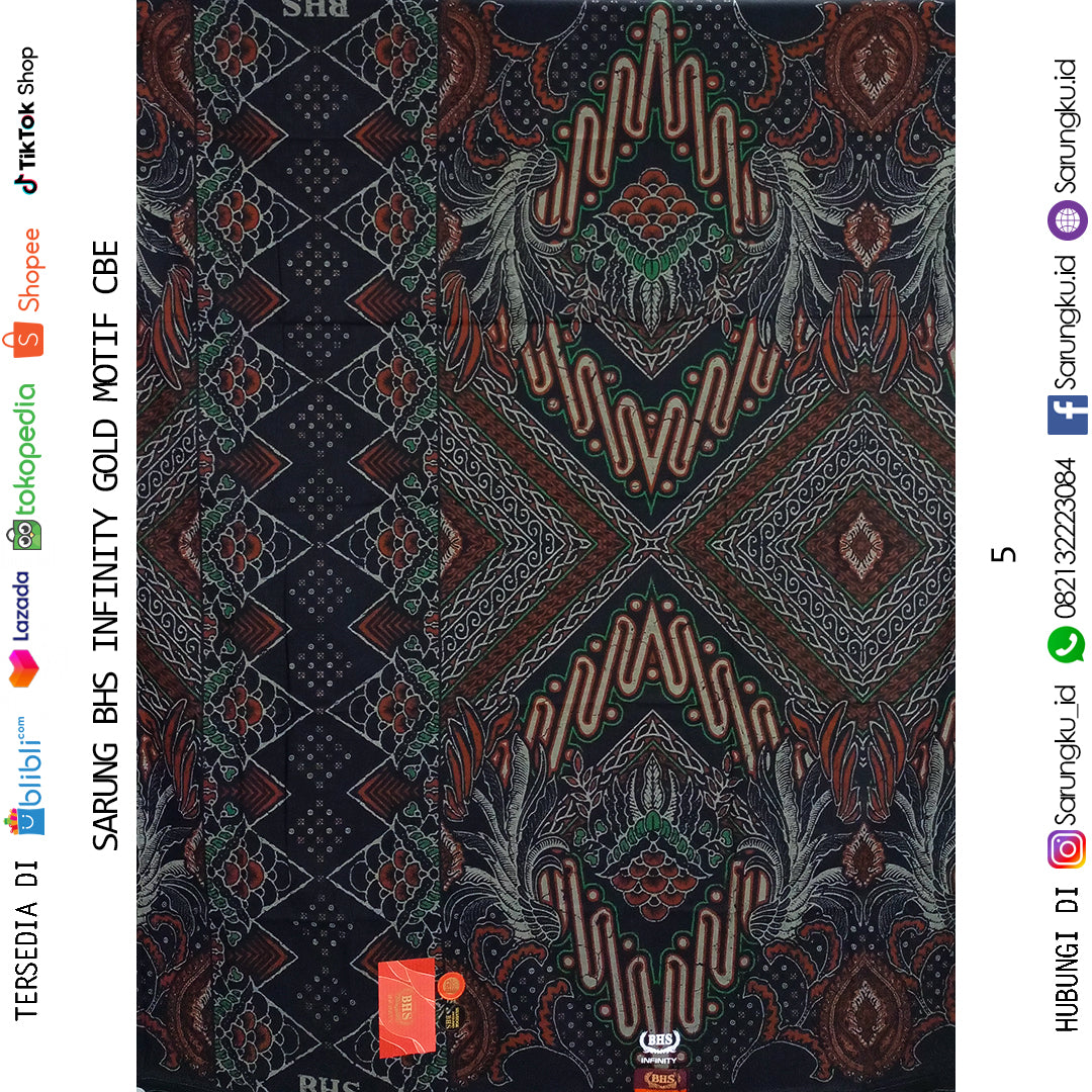 SARUNG BHS INFINITY MOTIF CBE