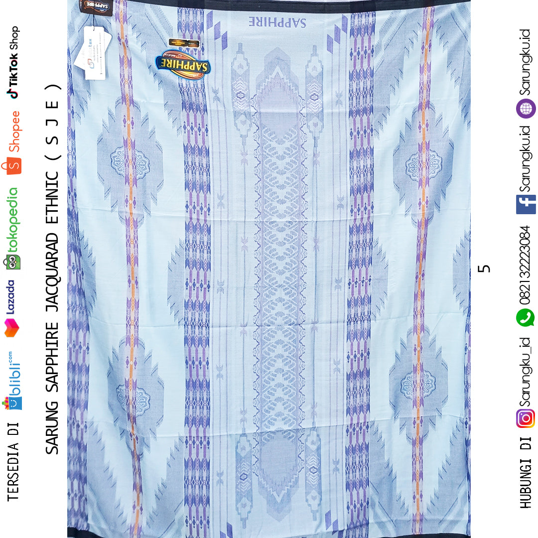 SARUNG SAPPHIRE SJE ECER/GROSIR 10PCS