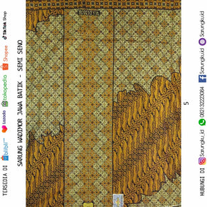 SARUNG WADIMOR JAWA BATIK MOTIF SEMI SENO ECER/GROSIR 10PCS