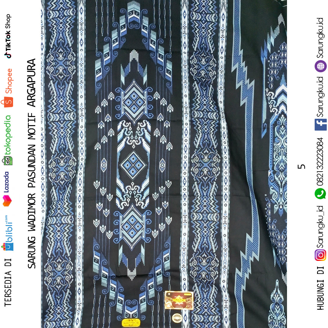 SARUNG WADIMOR PASUNDAN MOTIF ARGAPURA