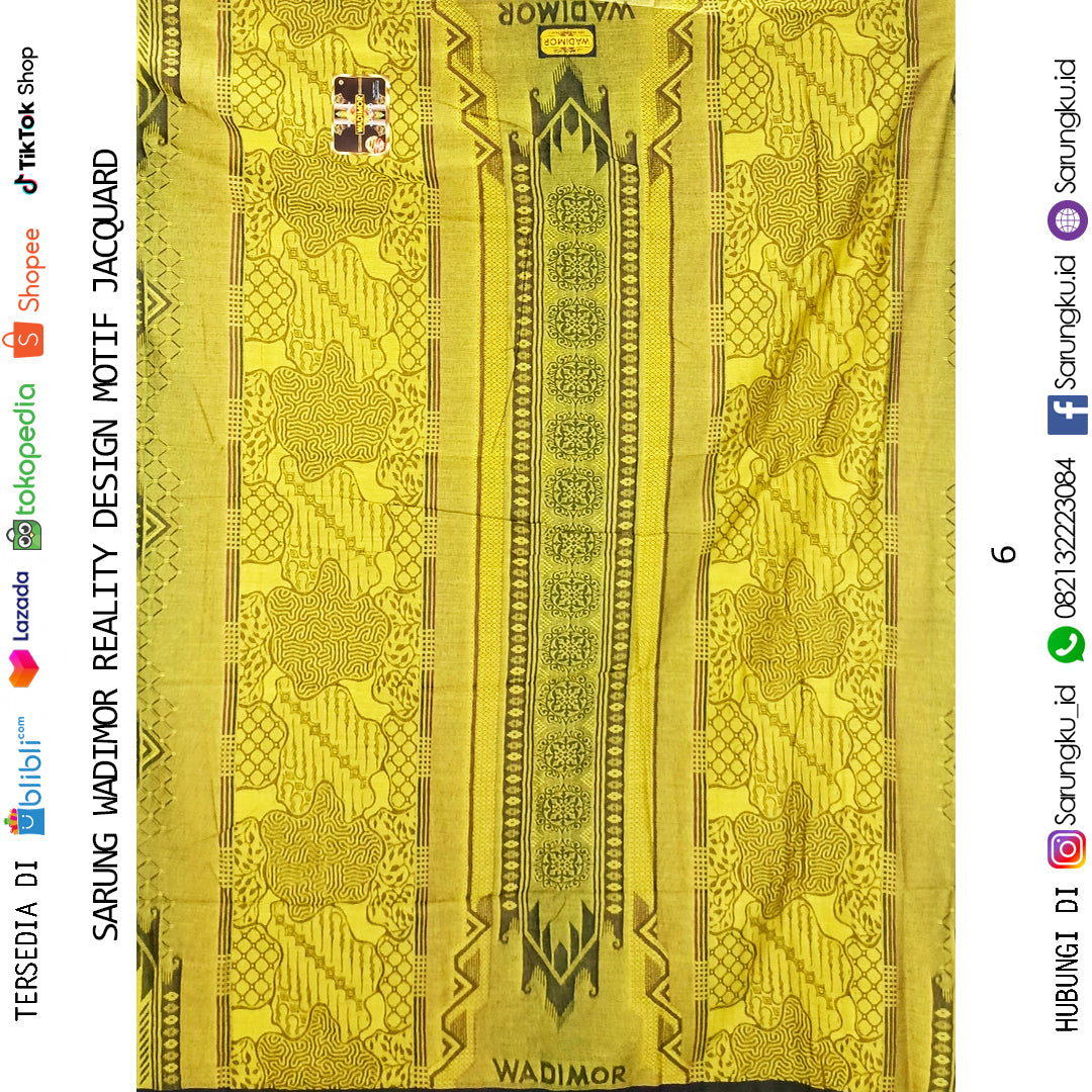 SARUNG WADIMOR REALITY MOITF JACQUARD