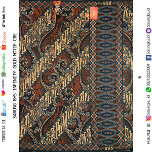 SARUNG BHS INFINITY MOTIF CBE