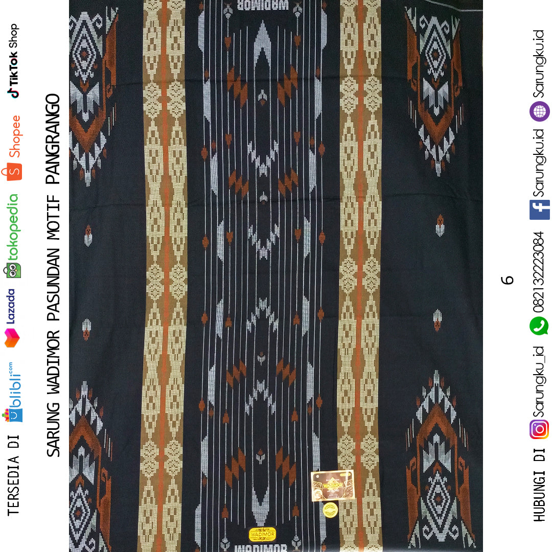 SARUNG WADIMOR PASUNDAN MOTIF PANGRANGO