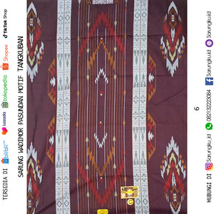 SARUNG WADIMOR PASUNDAN MOTIF TANGKUBAN