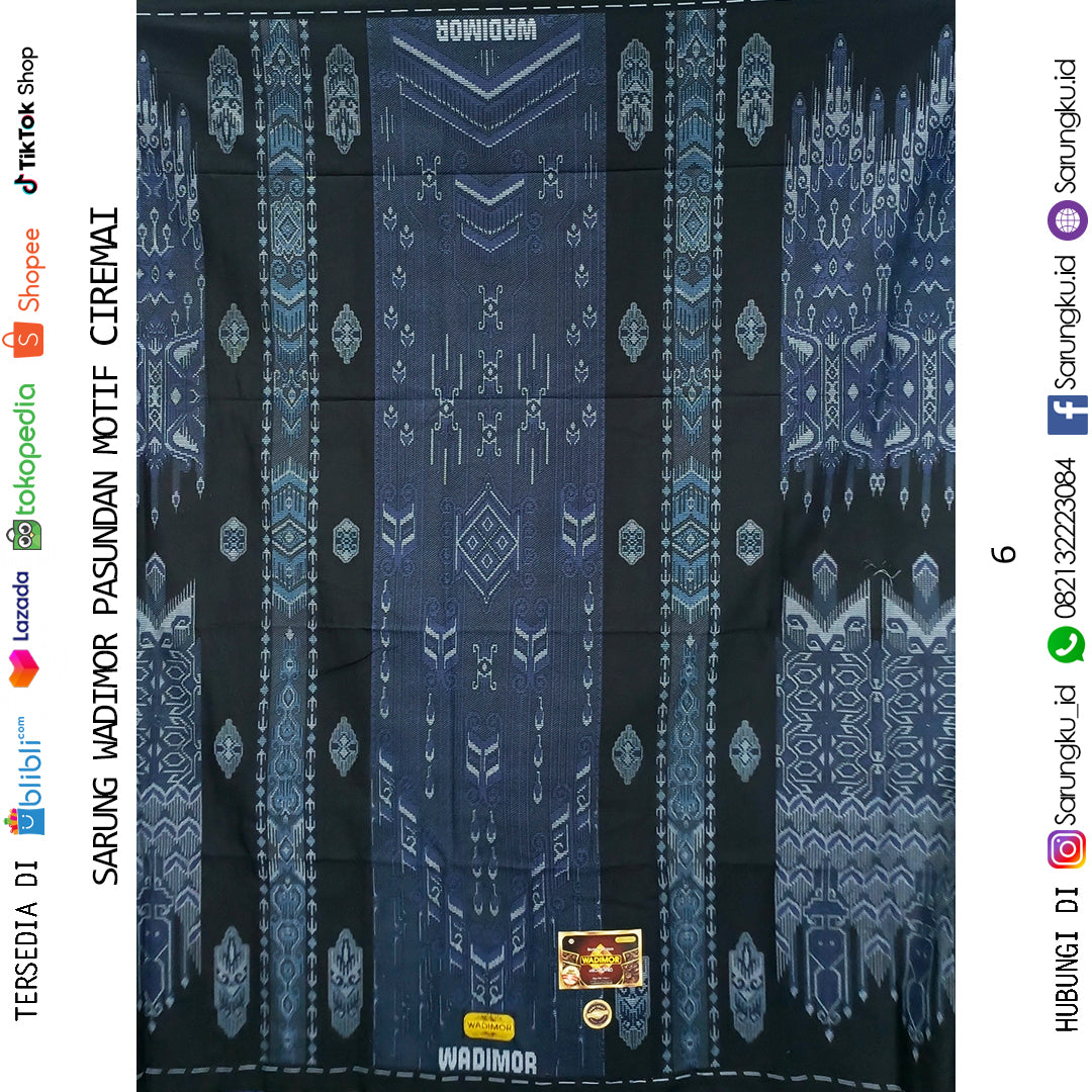 SARUNG WADIMOR PASUNDAN MOTIF CIREMAI