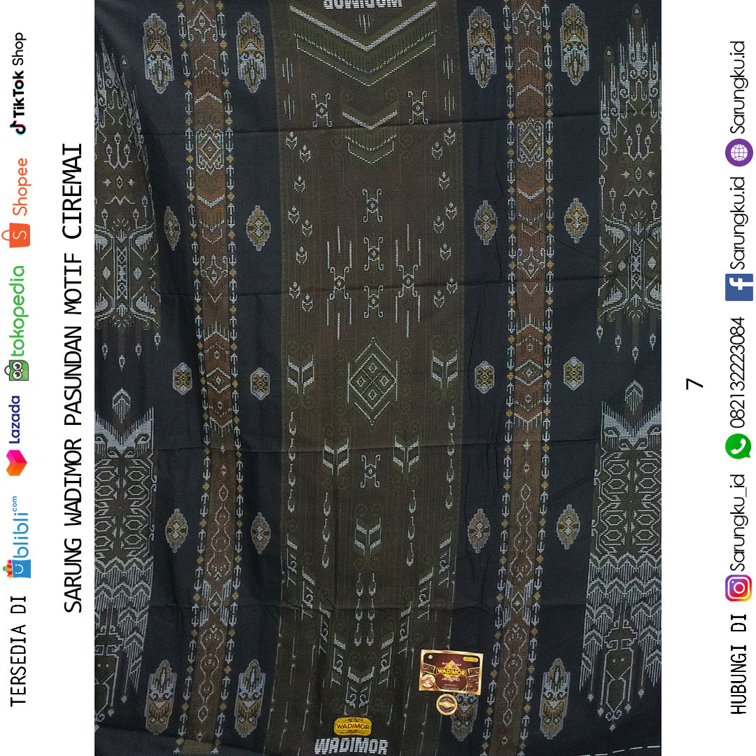 SARUNG WADIMOR PASUNDAN MOTIF CIREMAI