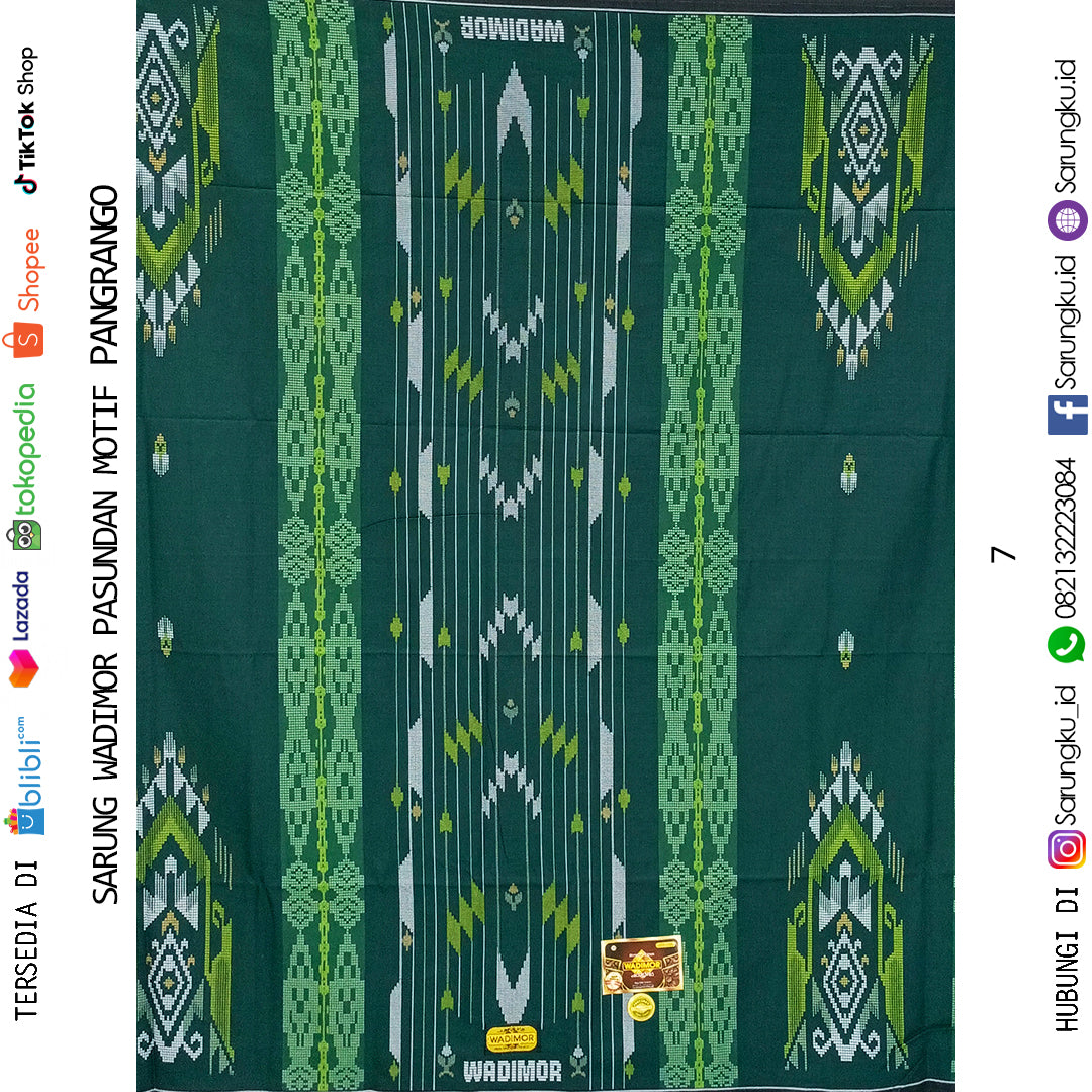 SARUNG WADIMOR PASUNDAN MOTIF PANGRANGO