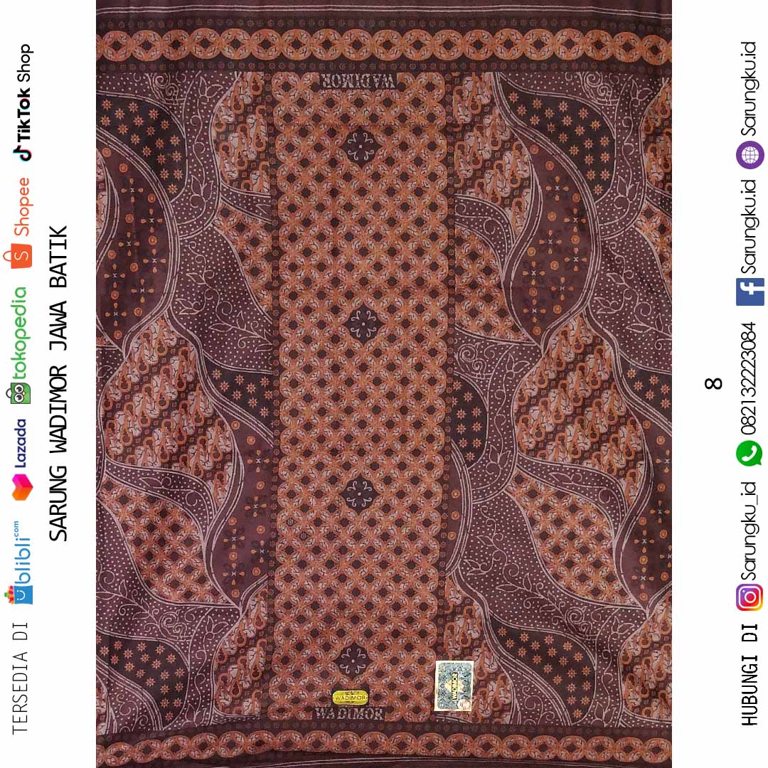 SARUNG WADIMOR JAWA BATIK ECER/GROSIR 10-PCS