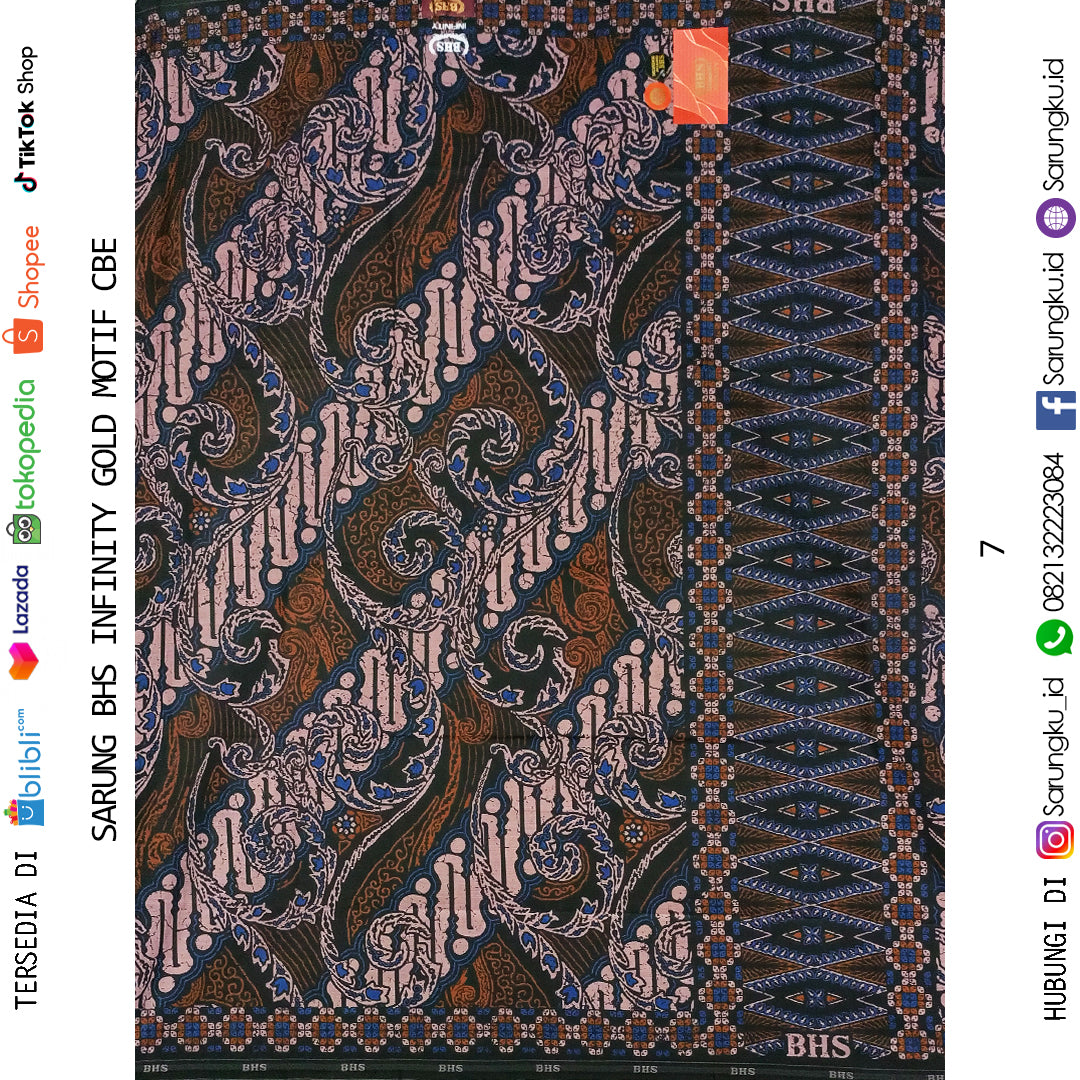 SARUNG BHS INFINITY MOTIF CBE